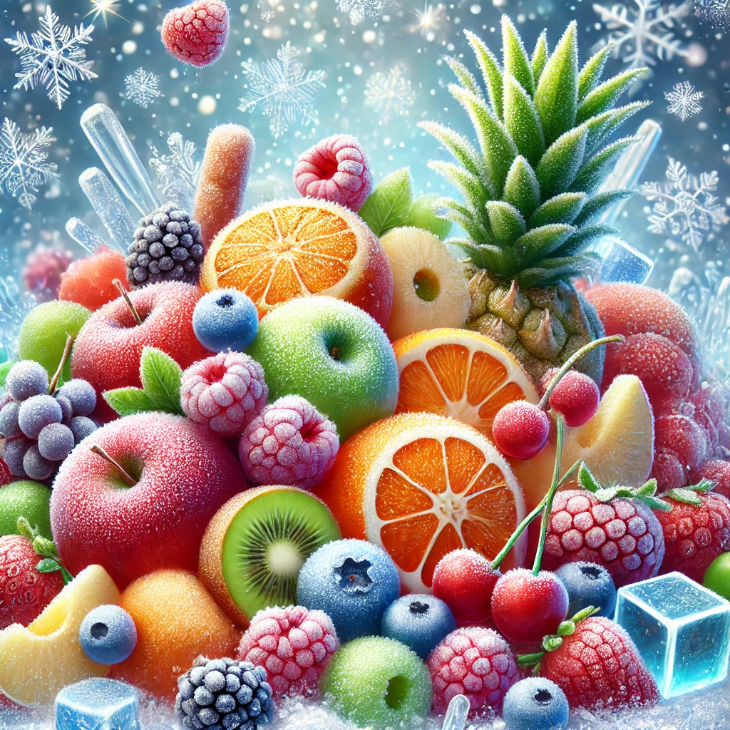 Ice Cold Fruits Refreshing Adventure